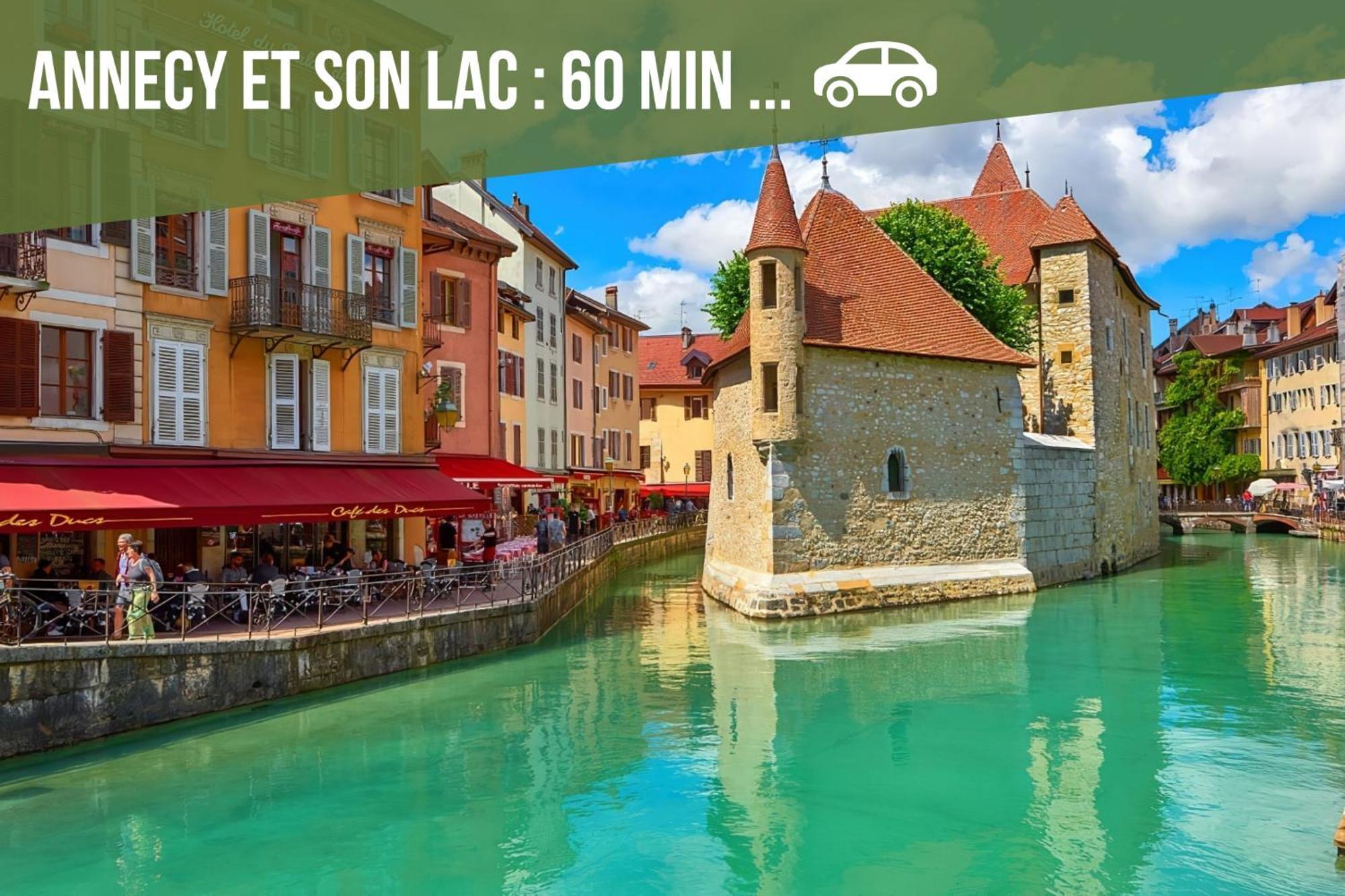 Au Pied Du Chateau- Parking Wifi Jardin - Clg Savoie Freterive Bagian luar foto
